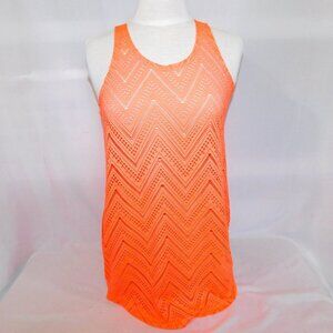 OP Lace Orange Bathing Suit Beach Swimsuit pool vacation Coverup Womens S